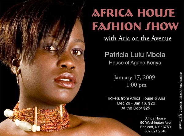 Africa House Fashion Show with Patricia Lulu Mbela of House of Agano