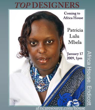 Patricia Lulu Mbela at Africa House