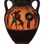 Ancient Greeks in multicolour
