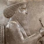 King Darius of Persia - Black King with Wooly Hair