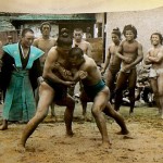 A Black Japanese Sumo Wrestler