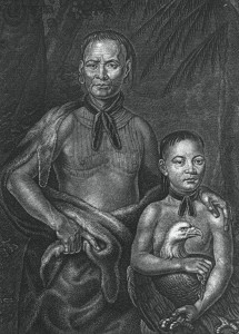 Muscogee Indians ChiefTomochichiAndNephew