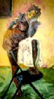 Not There, Oil Painting by Nkiru Uwechia Not There, Oil Painting by Nkiru Uwechia