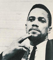 Malcom X in Toronto (Canada), for the Pierre Berton Show Malcom X in Toronto (Canada), for the Pierre Berton Show