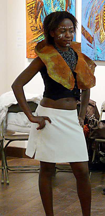 The designs from House of Agano in Kenya featuring the top fashion female designer, Patricia Lulu Mbela. The show will be in January 2009 at Africa House in Endicott.